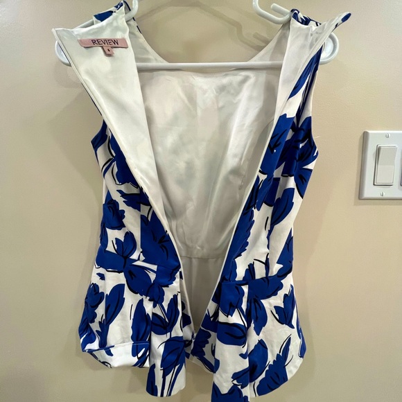 Fitted Review Top, Zip Up Back - Picture 4 of 4